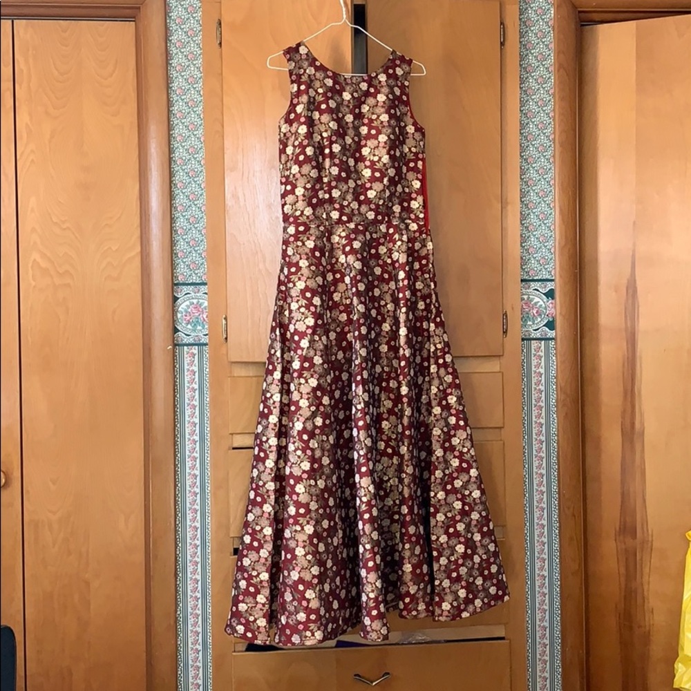 Indian gown with seperate blouse